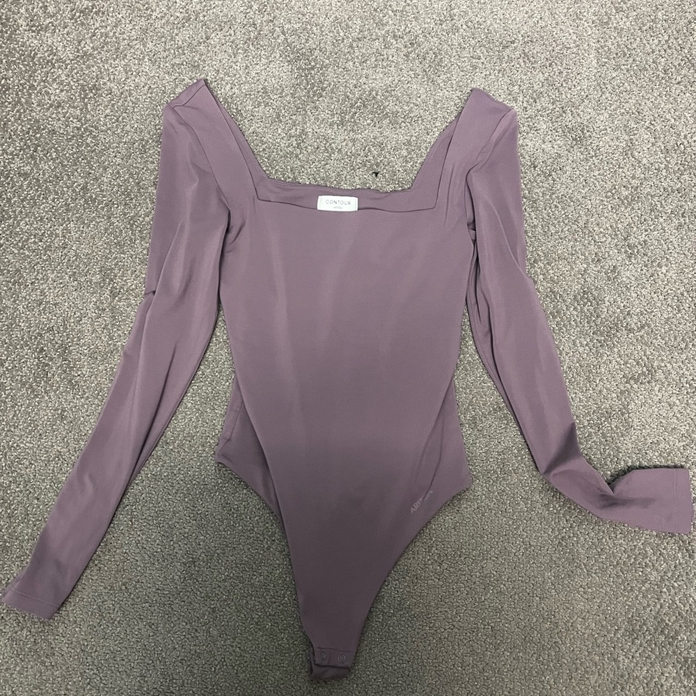 Aritzia Contour Mauve Bodysuit